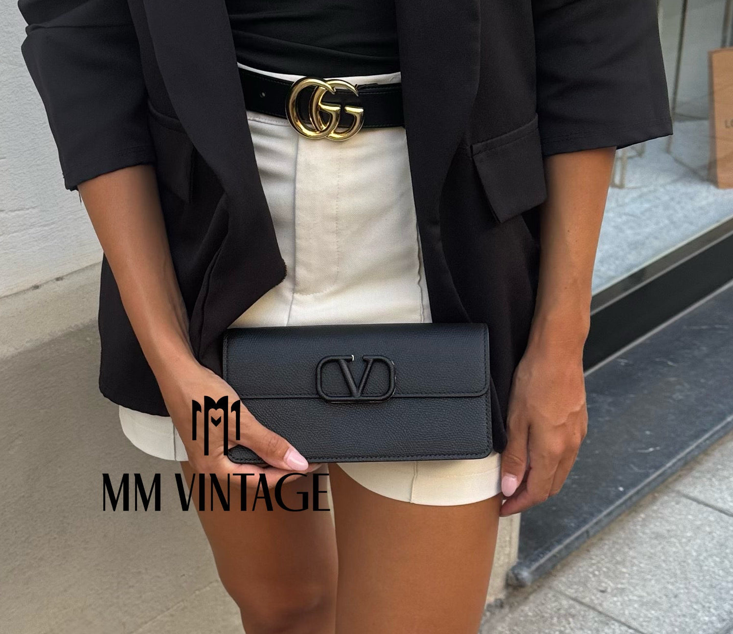 Wallet On Chain VLogo Signature Valentino Garavani