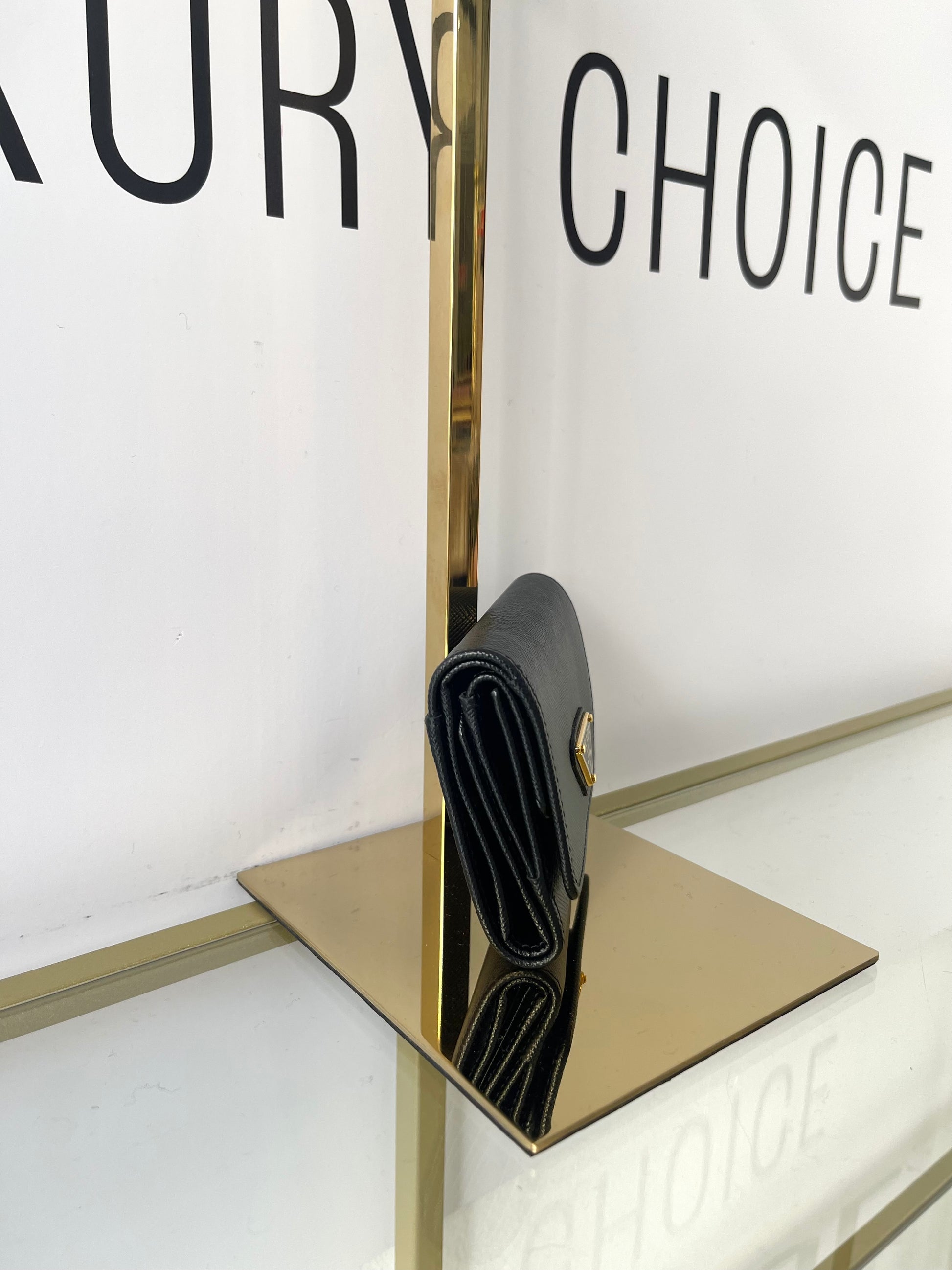 Portafoglio in Saffiano Prada