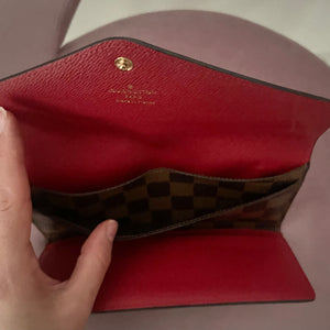 Portafoglio Josephine Damier Ebéne Louis Vuitton