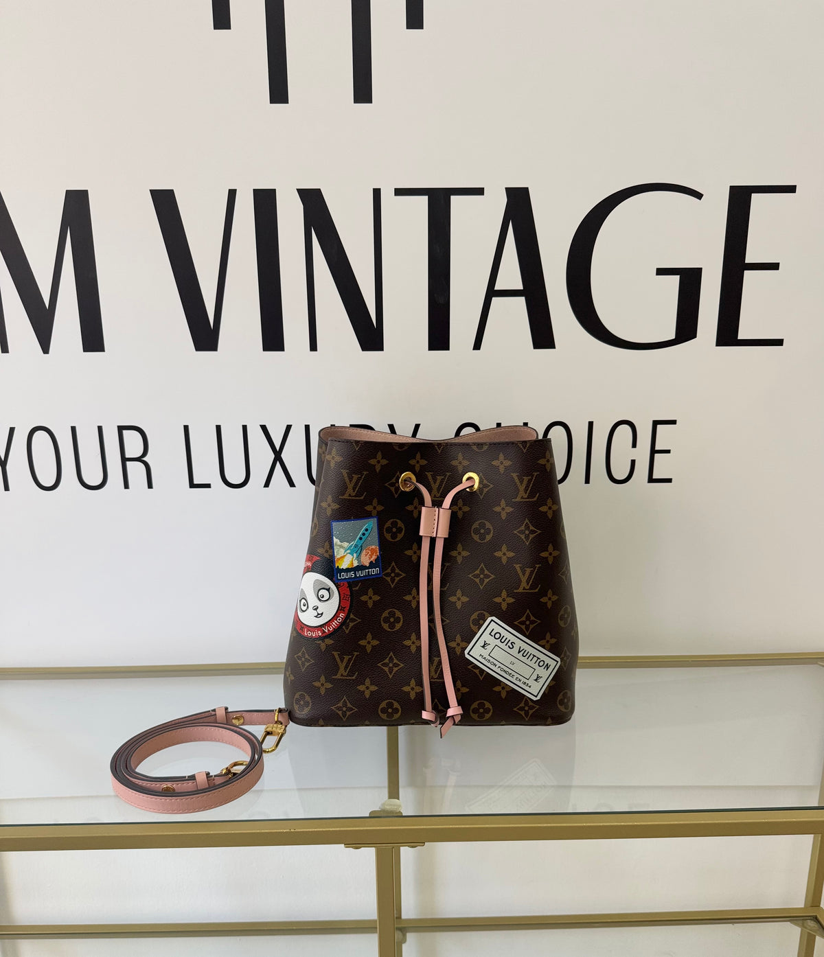 Borsa NéoNoé MM My LV World Tour Limited Edition Louis Vuitton