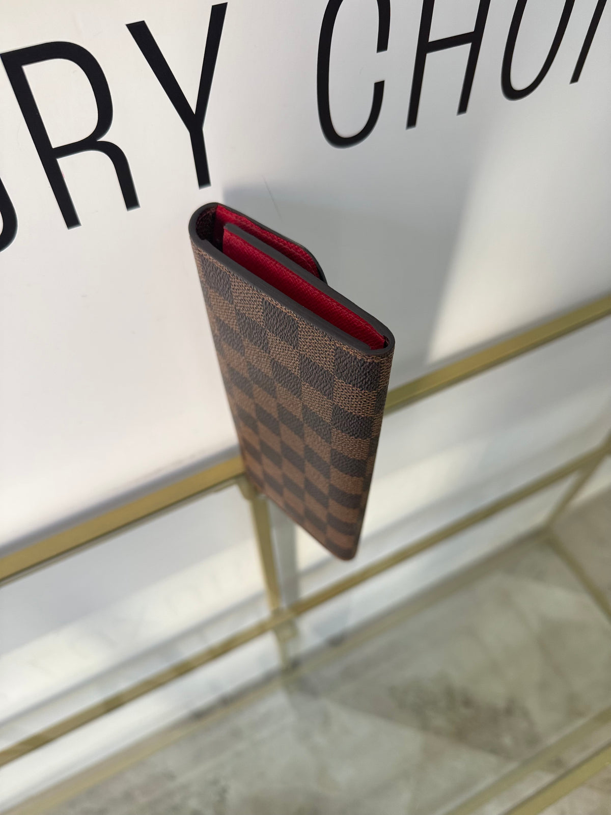 Portafoglio Emilie Damier Ebéne Louis Vuitton