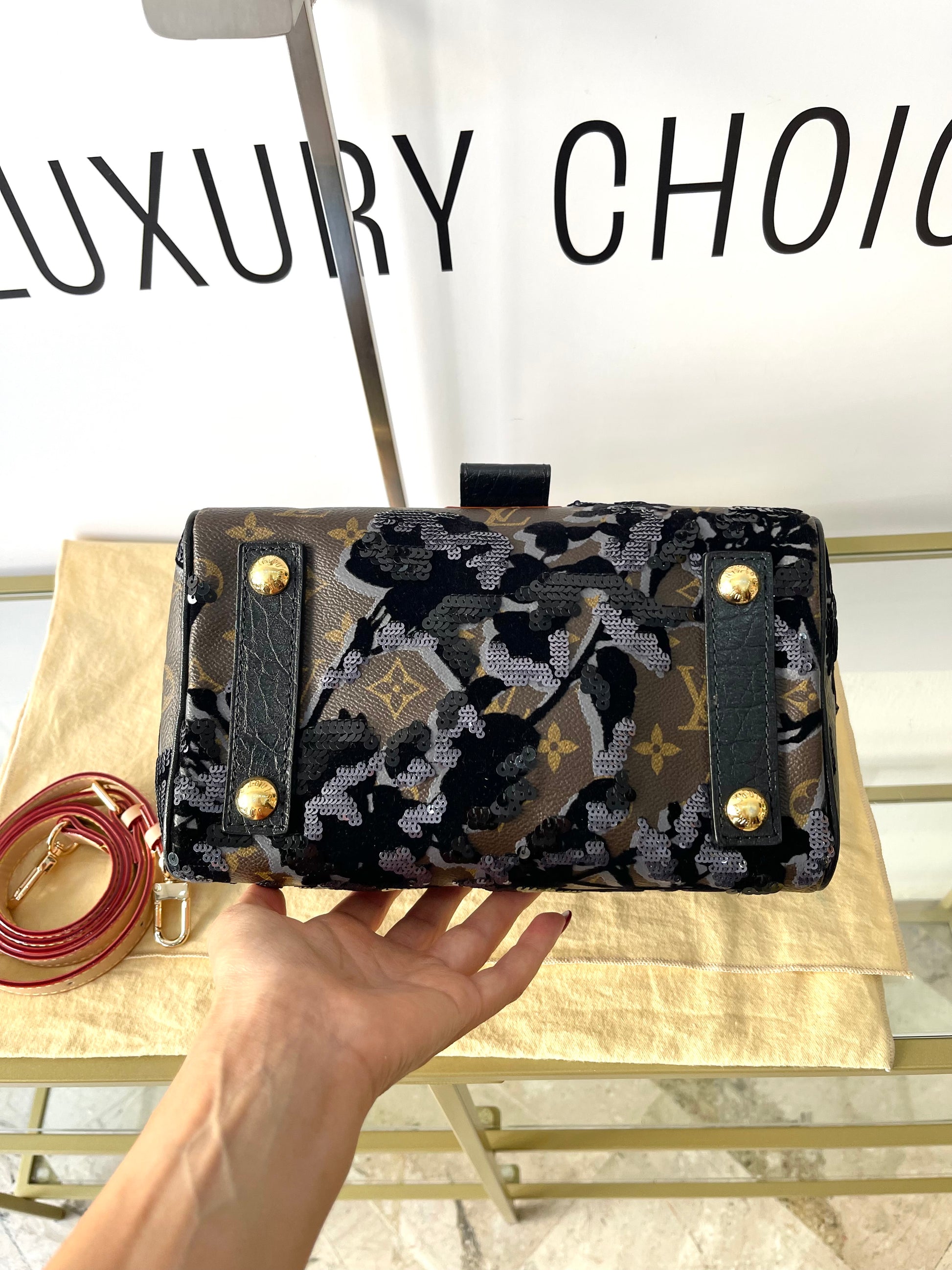 Borsa Fleur de Jais Carrousel Monogram Louis Vuitton LIMITED EDITION
