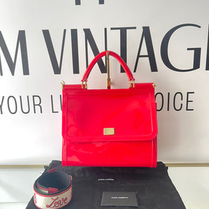 Borsa Sicily rossa Dolce & Gabbana