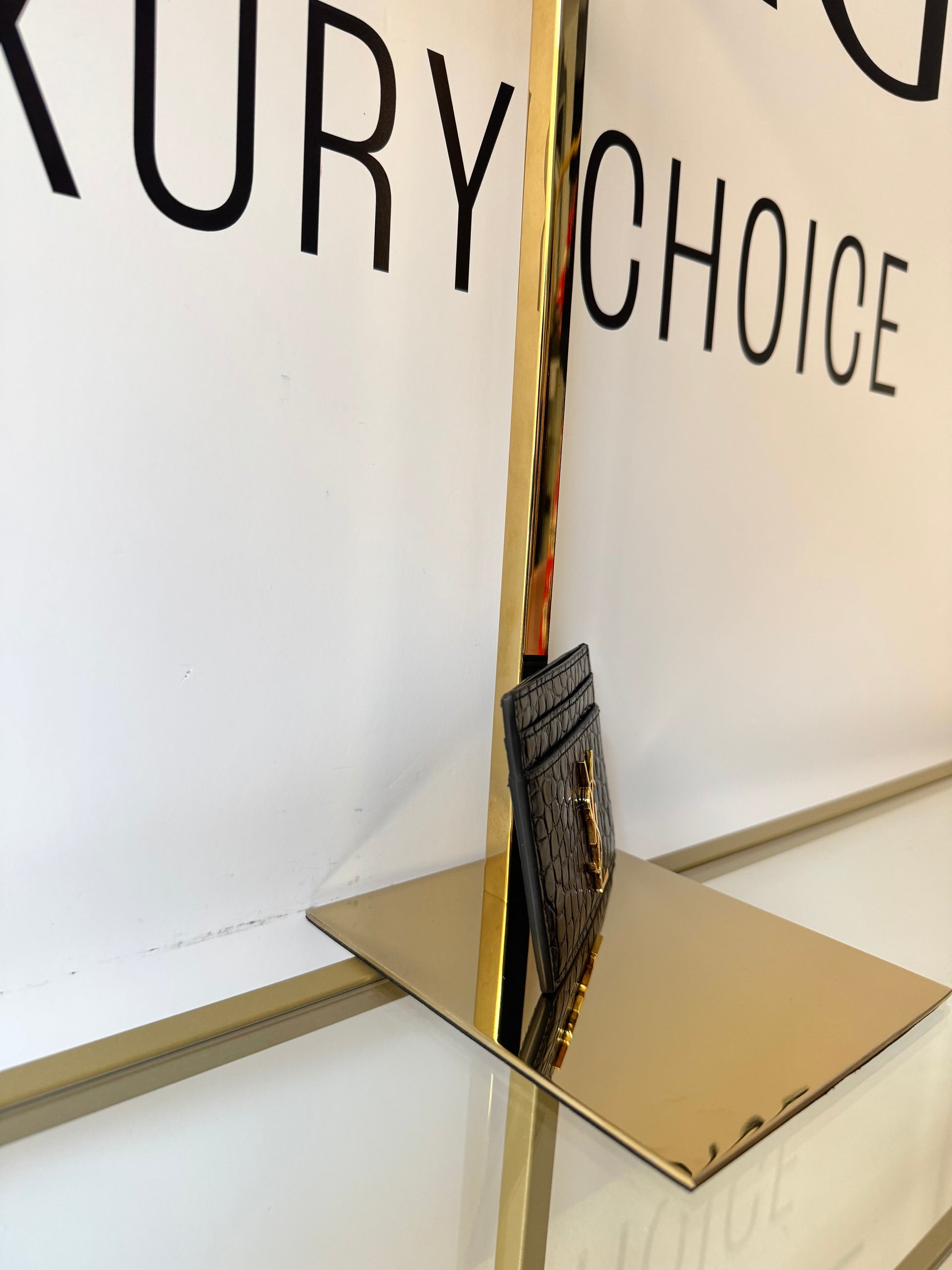 Portacarte Cassandre Saint Laurent