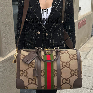 Borsone Savoy GG Jumbo Gucci