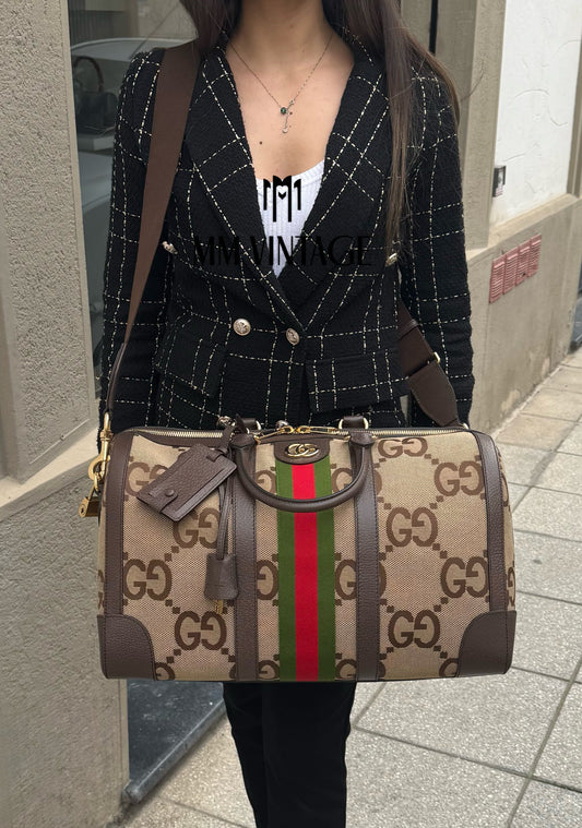 Borsone Savoy GG Jumbo Gucci