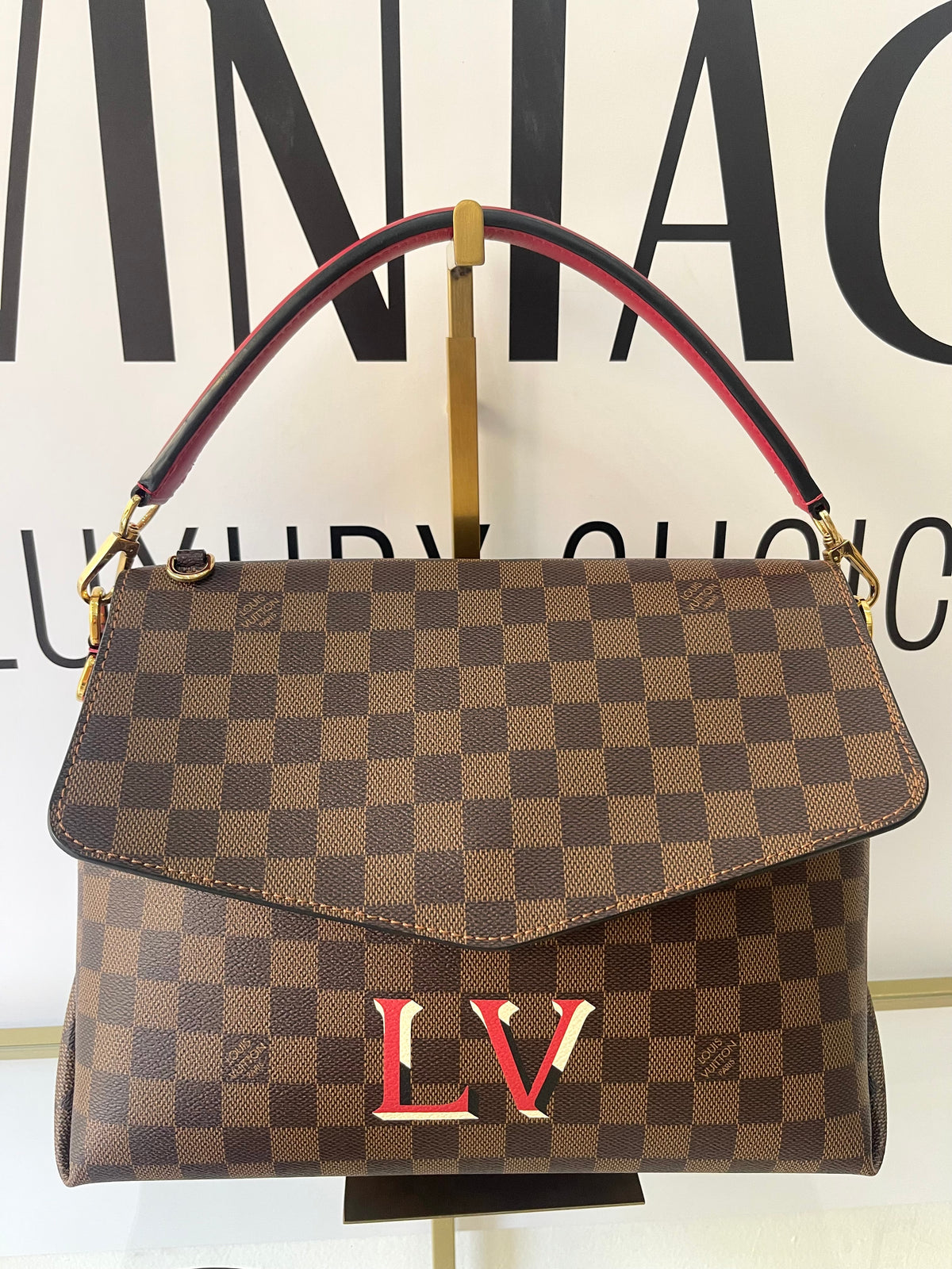 Borsa Beaubourg MM Damier Ebène Louis Vuitton