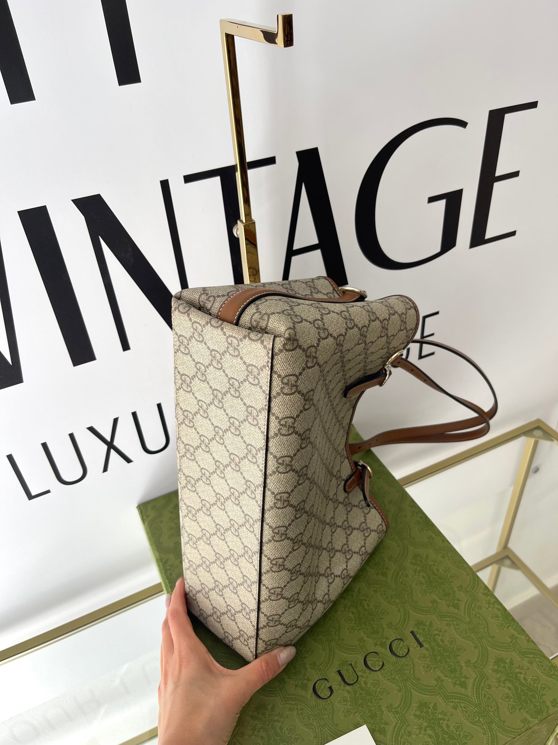 Borsa Shopping Emblem GG Gucci