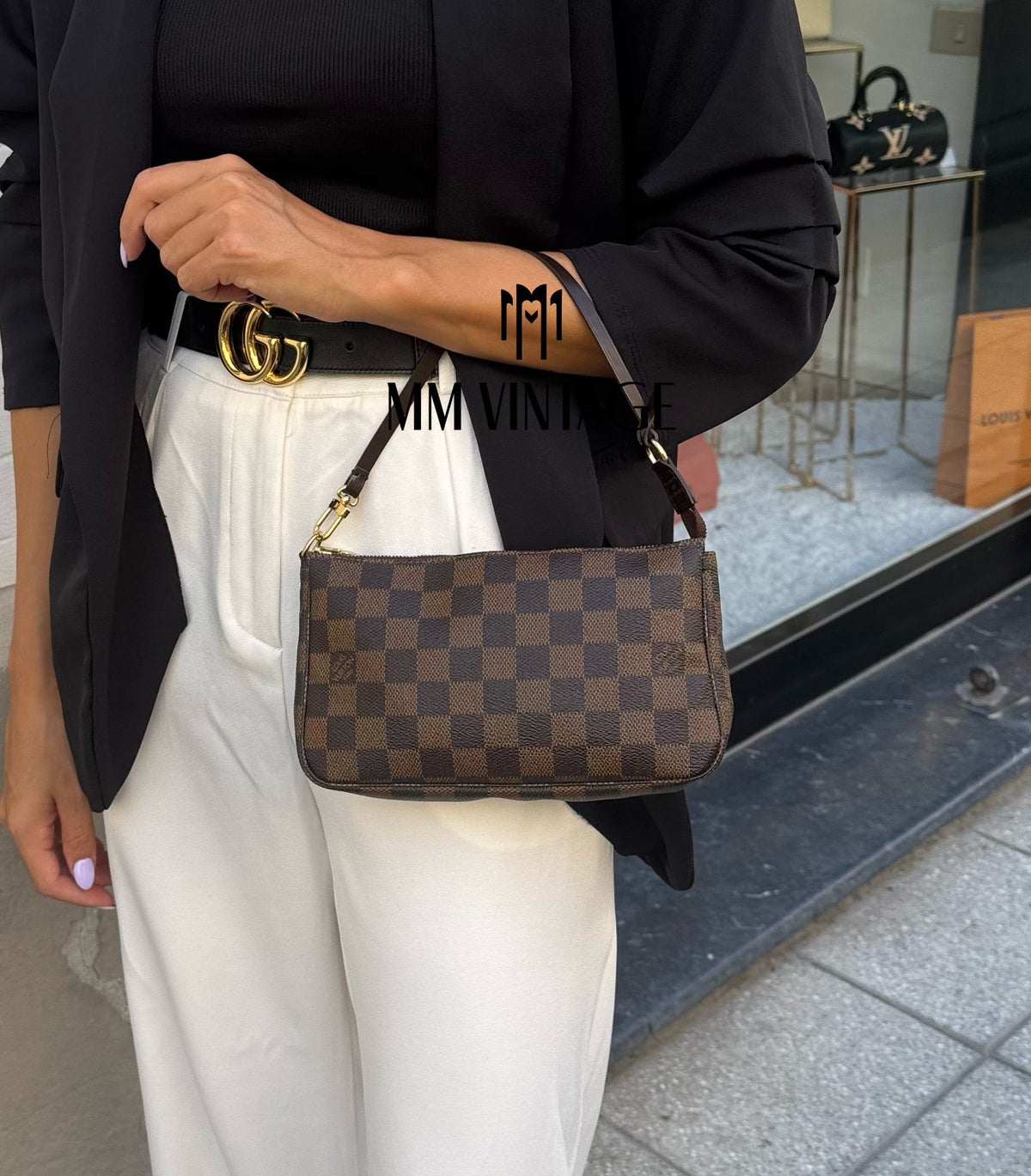 Pochette Accessoires Damier Ebéne Louis Vuitton