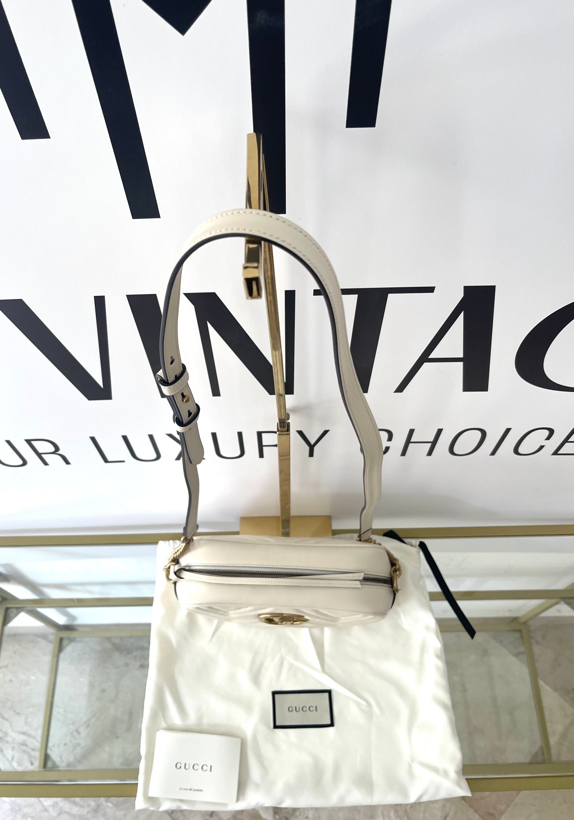 Borsa Camera Bag GG Marmont Matelassé Gucci