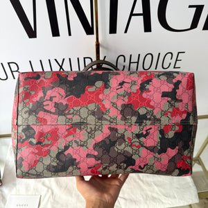 Borsa Shopping Camouflage GG Supreme Gucci