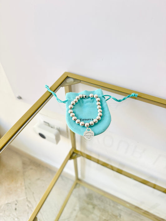Bracciale Bead cuore Small Tiffany