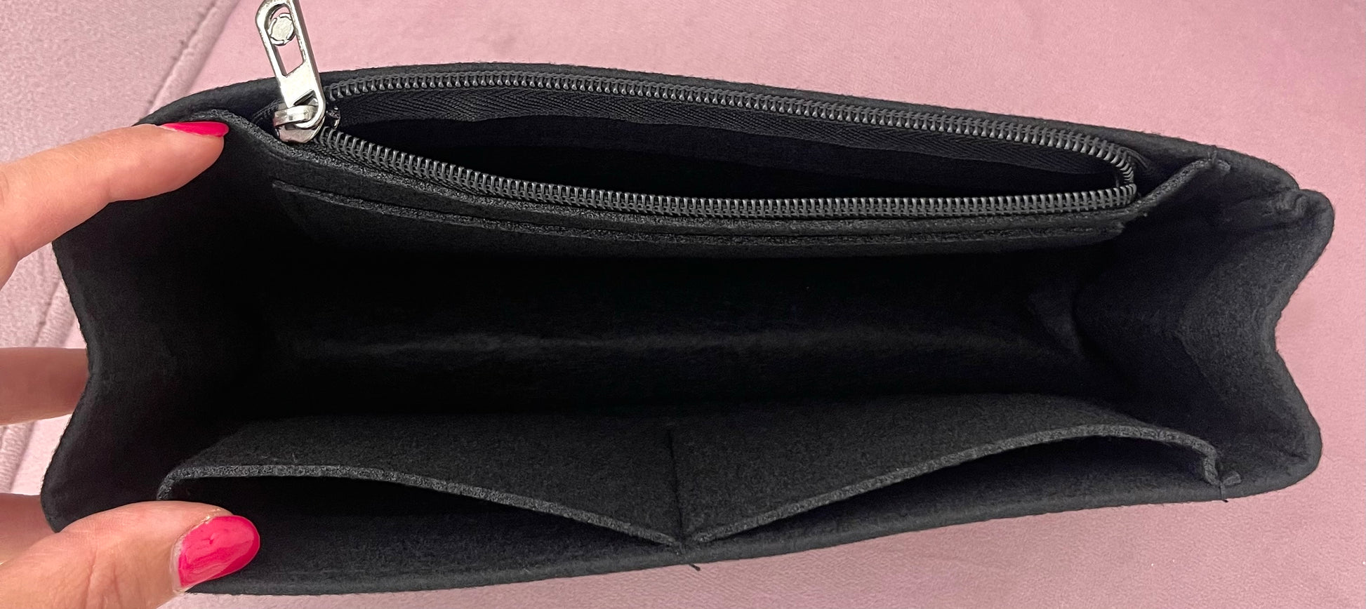 Organizer per borse nero