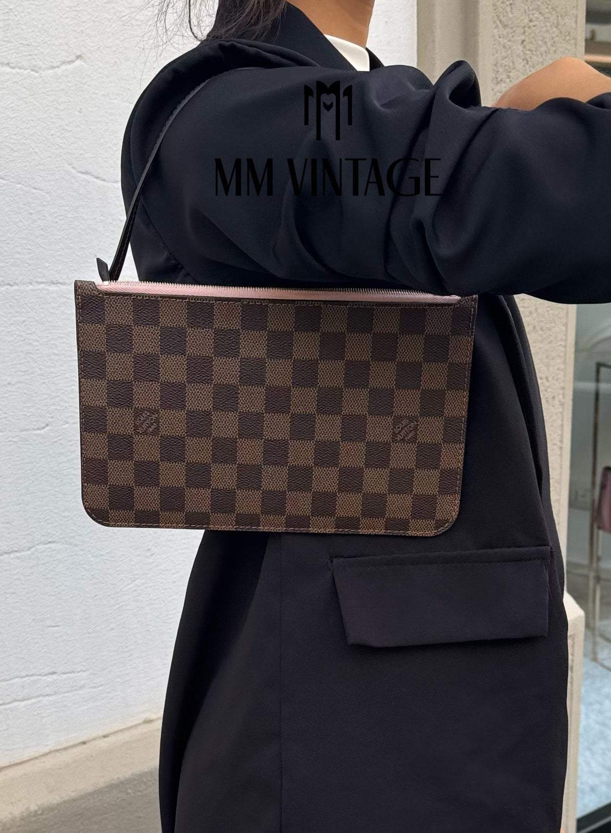 Pochette Damier Ebène Louis Vuitton