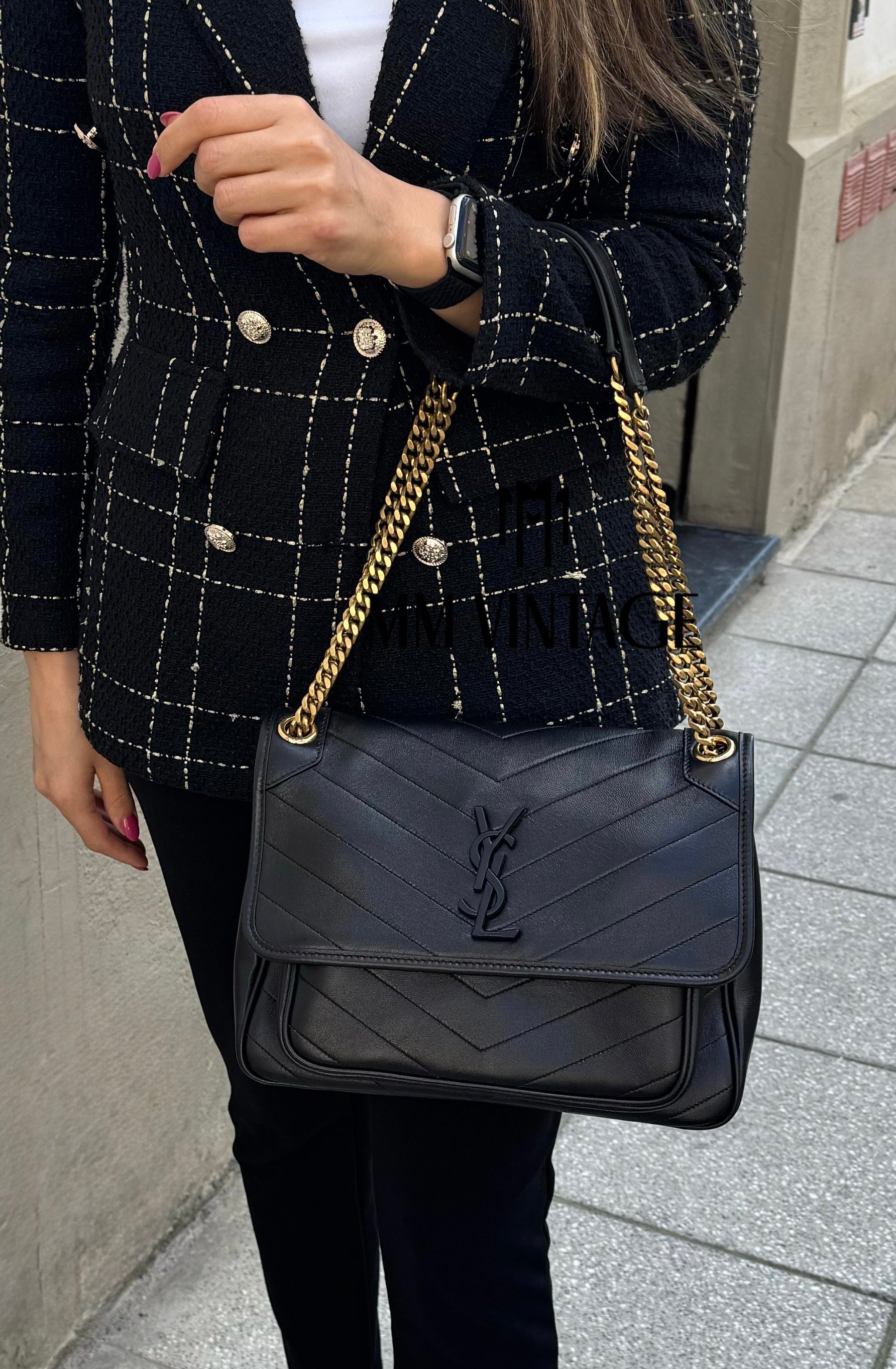 Borsa Niki Medium Saint Laurent