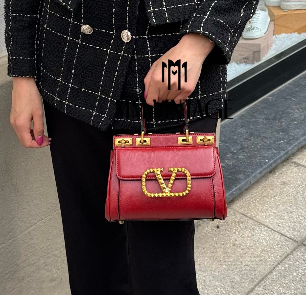 Borsa Rockstud Alcove Valentino Garavani