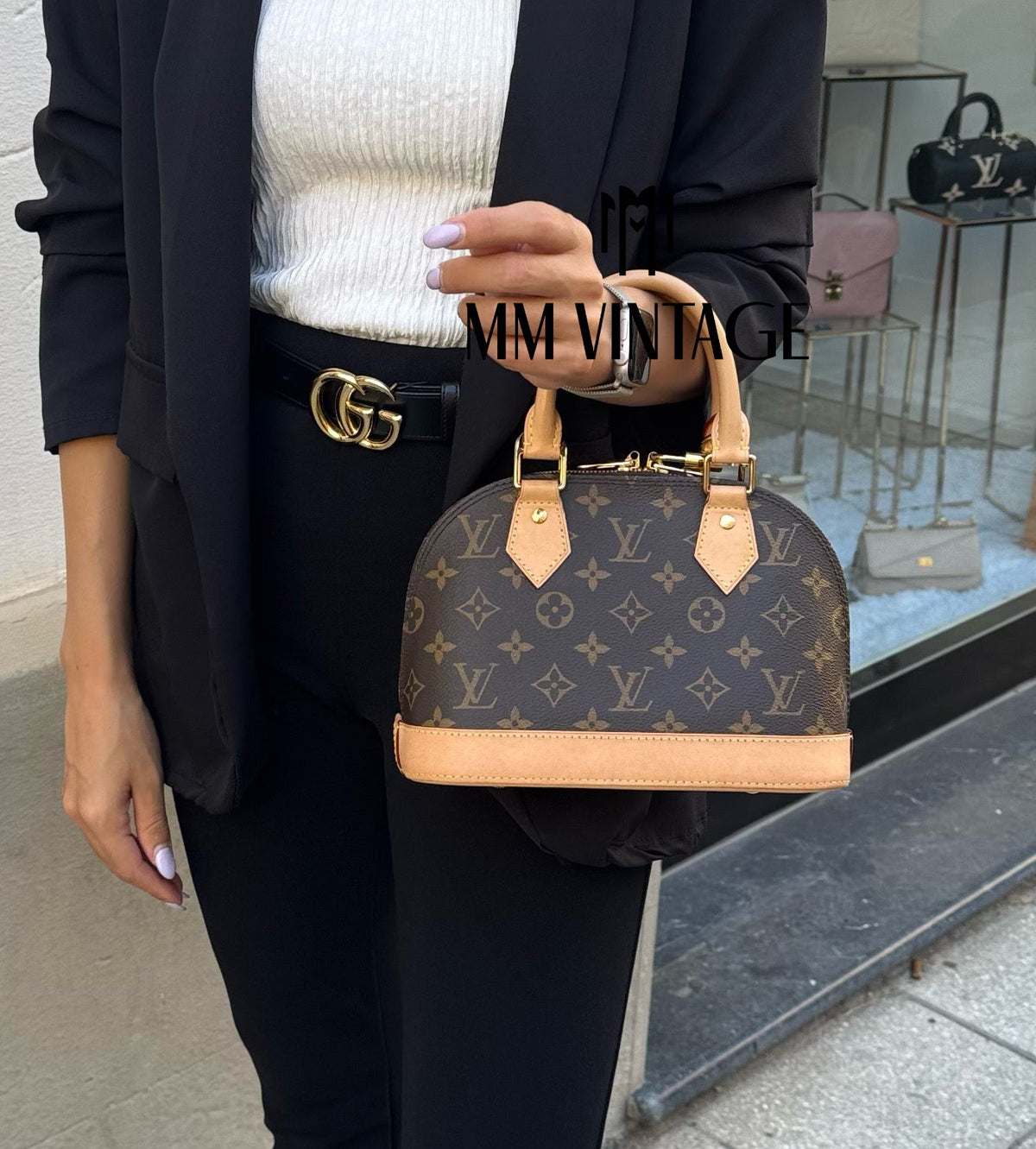 Borsa Alma BB Monogram Louis Vuitton
