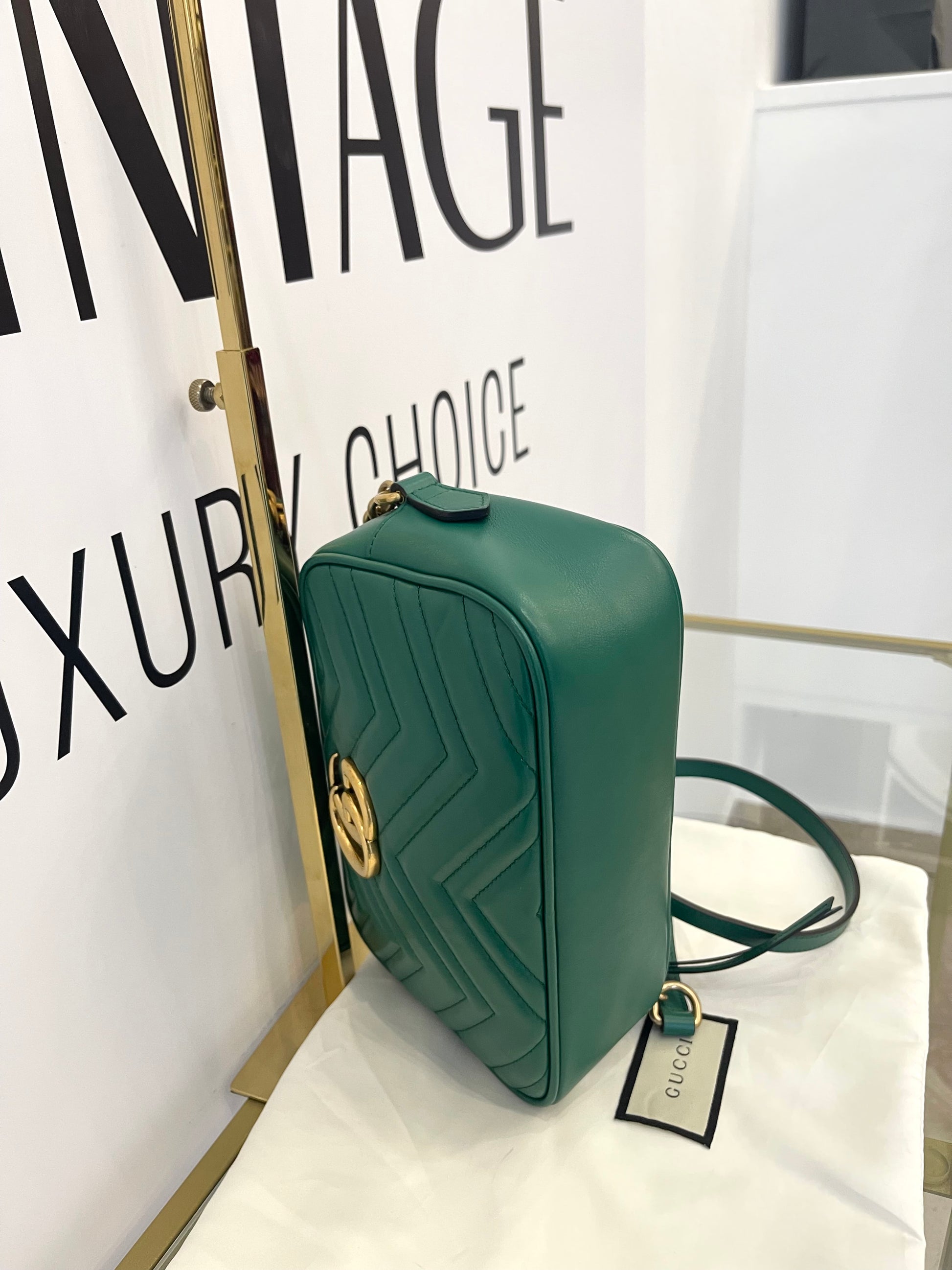 Borsa Camera Bag GG Marmont Matelassé Gucci