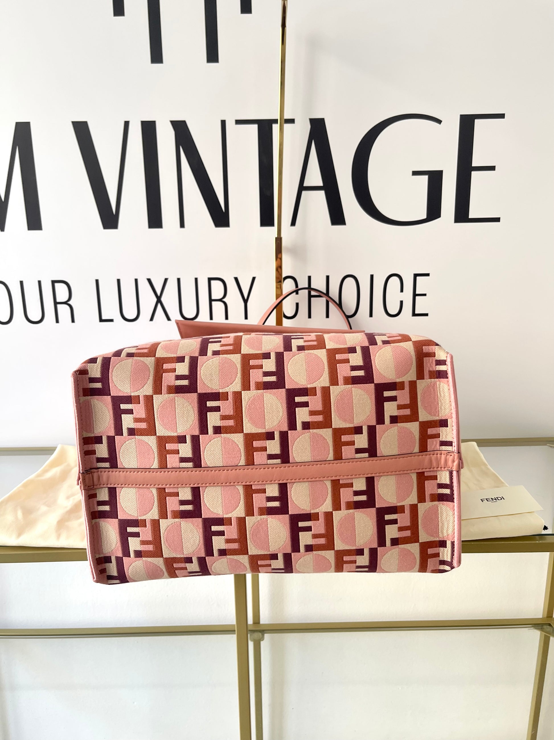 Borsa Shopping Roll Large reversibile Fendi