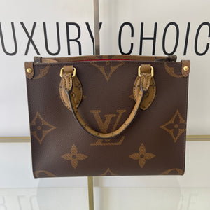 Borsa OnTheGo PM Monogram Reverse Giant Louis Vuitton
