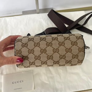 Borsa tracolla Cilindrica Mini GG Gucci