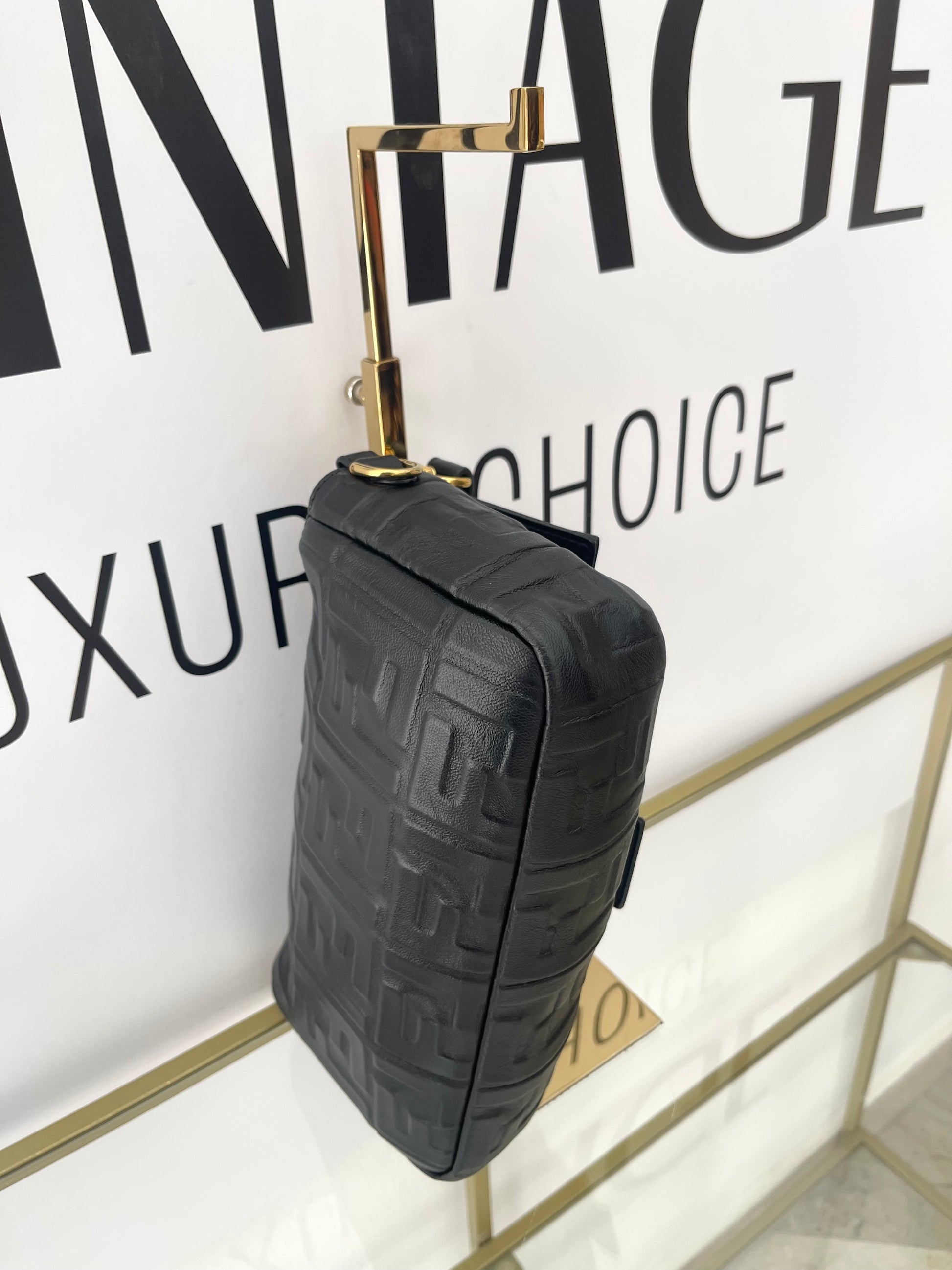 Borsa Baguette FF Fendi
