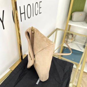 Pochette Cassandre in Suede Saint Laurent