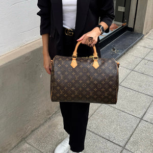 Borsa Speedy 35 Bandoulière Monogram Louis Vuitton