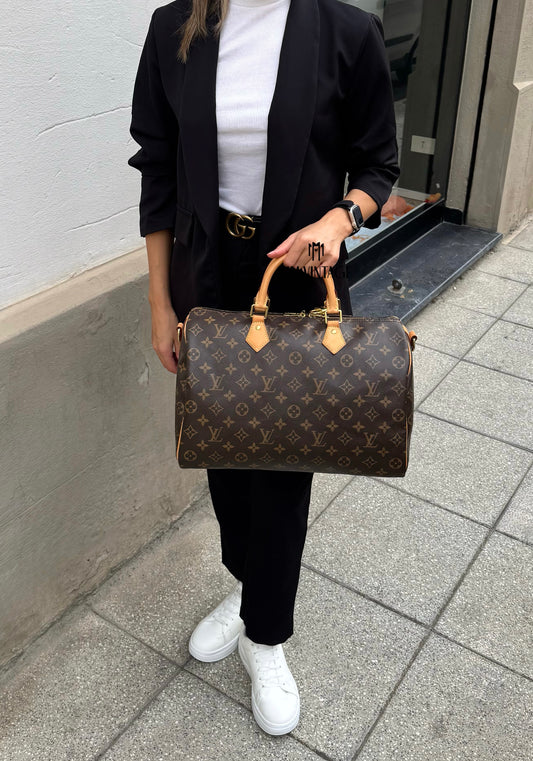 Borsa Speedy 35 Bandoulière Monogram Louis Vuitton