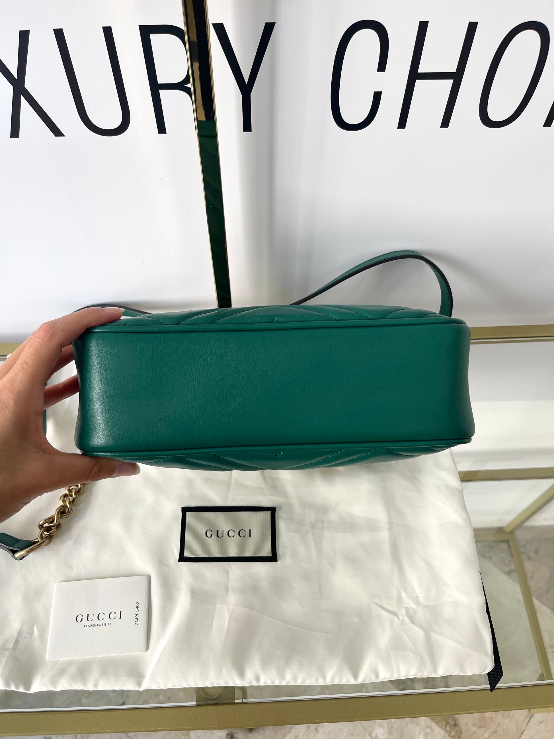 Borsa Camera Bag GG Marmont Matelassé Gucci