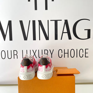 Sneaker Time Out Monogram red/pink Louis Vuitton