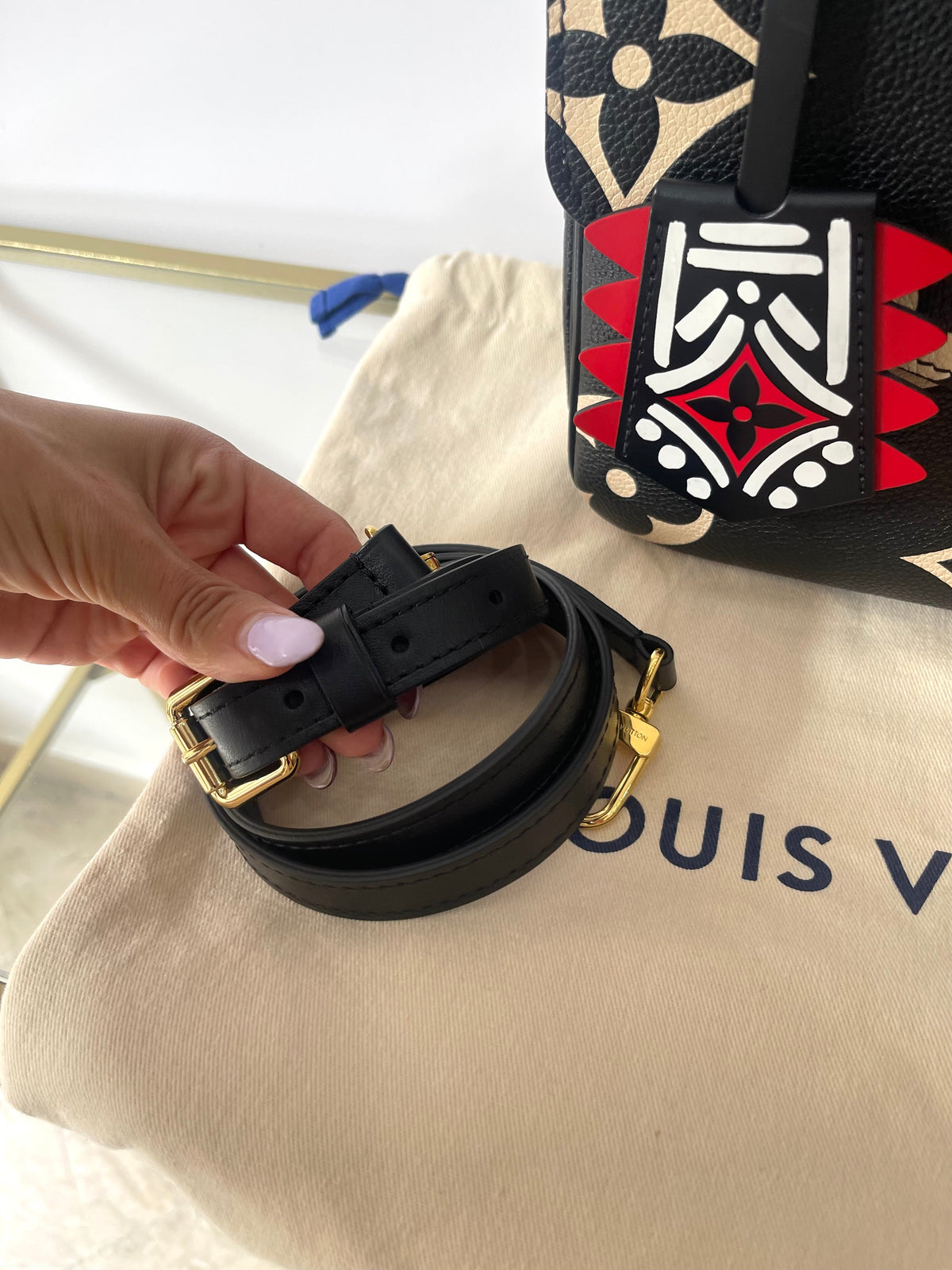 Borsa Métis Monogram Empreinte Giant Limited Edition LV Crafty Louis Vuitton
