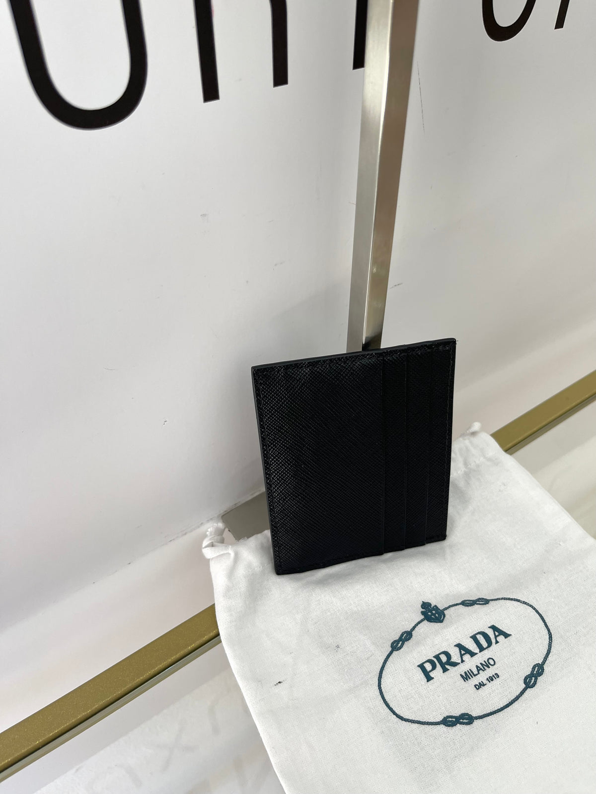 Portacarte in Saffiano Prada