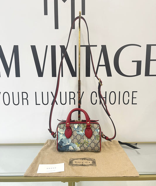 Bauletto Blooms Boston GG Supreme Gucci