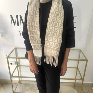 Sciarpa FF Jacquard Fendi