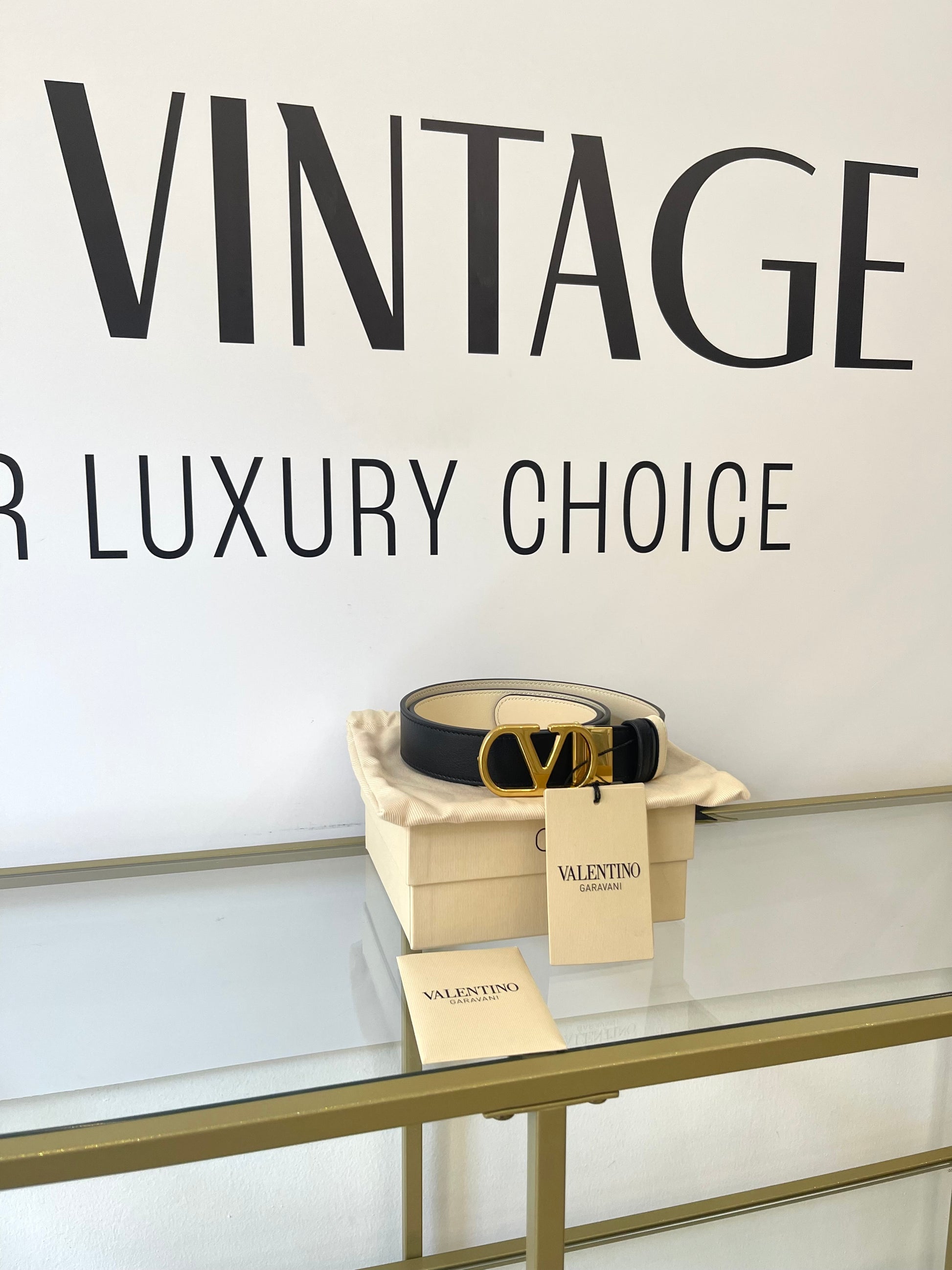 Cintura reversibile VLogo Signature Valentino Garavani