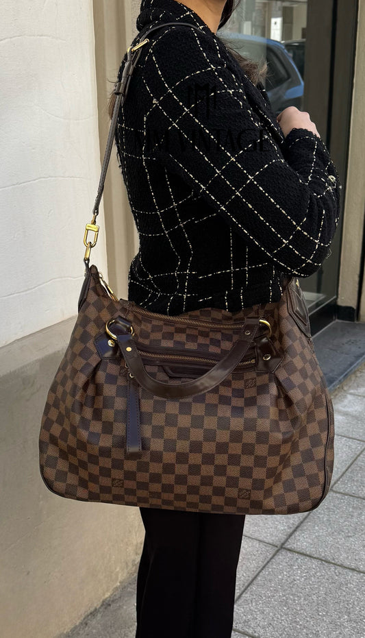 Borsa Evora MM Damier Ebéne Louis Vuitton
