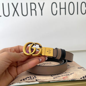 Cintura reversibile GG Marmont 2 cm Gucci