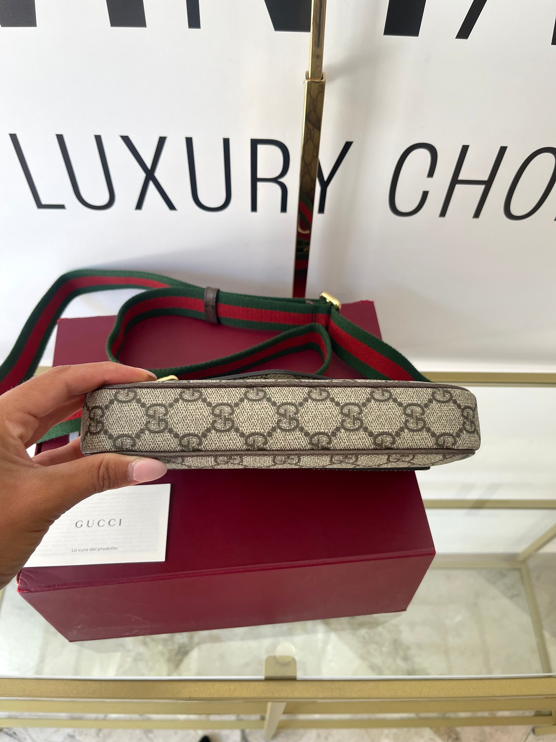 Pochette Ophidia GG Supreme Gucci