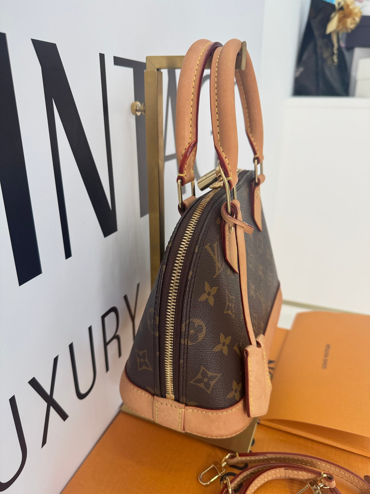 Borsa Alma BB Monogram Louis Vuitton