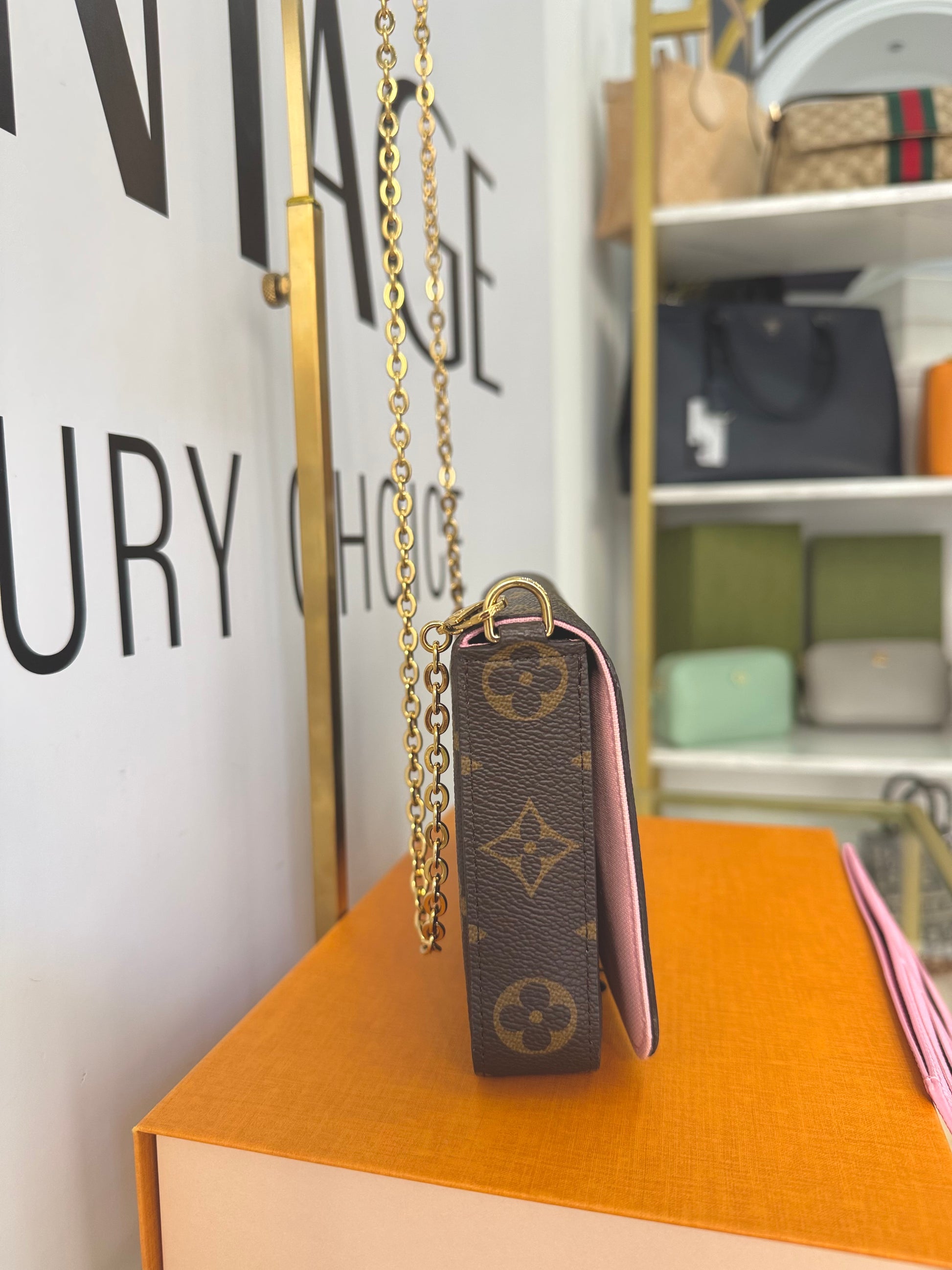 Borsa Félicie Vivienne Westwood in Paris Monogram Limited Edition Louis Vuitton