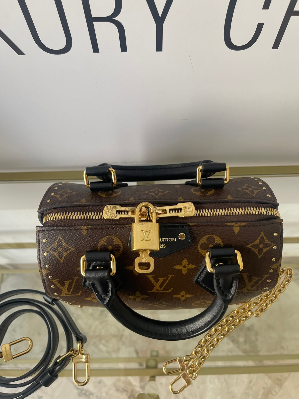 Borsa Speedy Trunk 20 Monogram Louis Vuitton