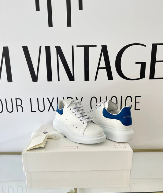 Sneaker Alexander McQueen white/paris blue 37