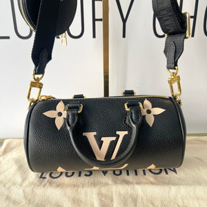 Borsa Papillon BB Monogram Empreinte Bicolor Louis Vuitton