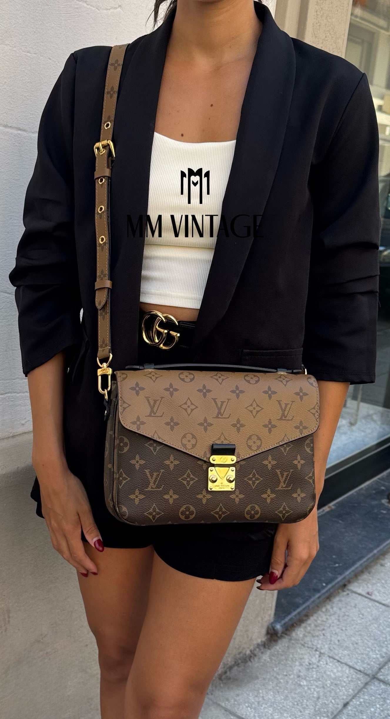 Borsa Métis Monogram Reverse Louis Vuitton