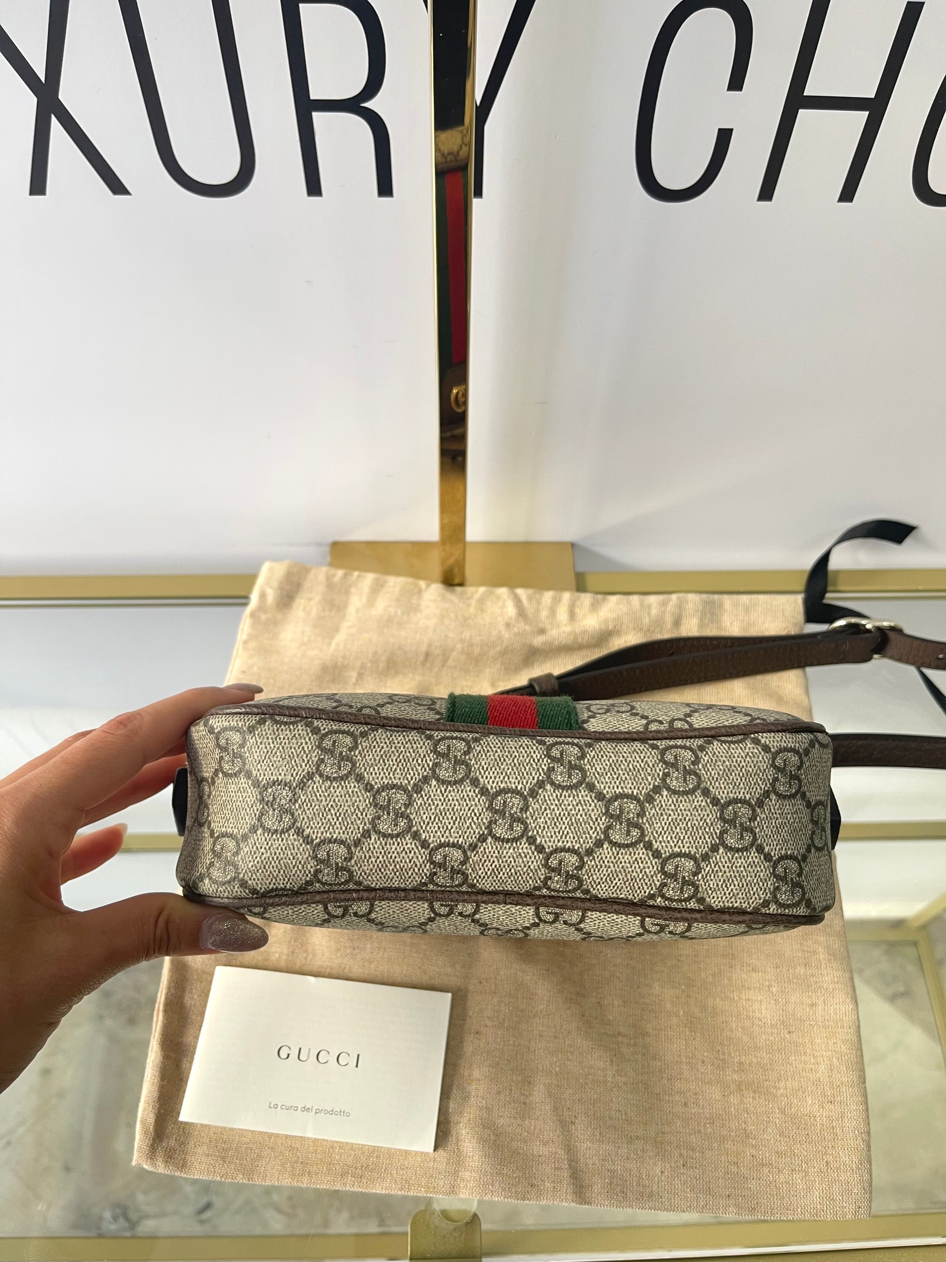 Borsa Camera Bag Ophidia GG Supreme Gucci