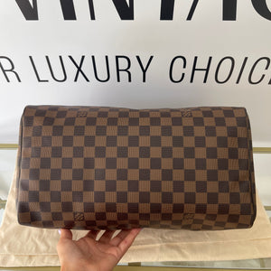 Borsa Speedy 35 Damier Ébène Louis Vuitton