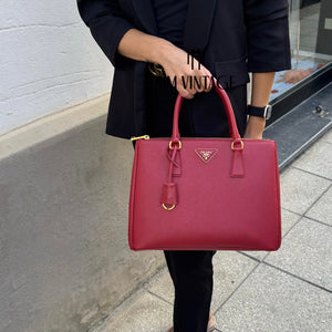 Borsa Galleria Large in Saffiano Prada