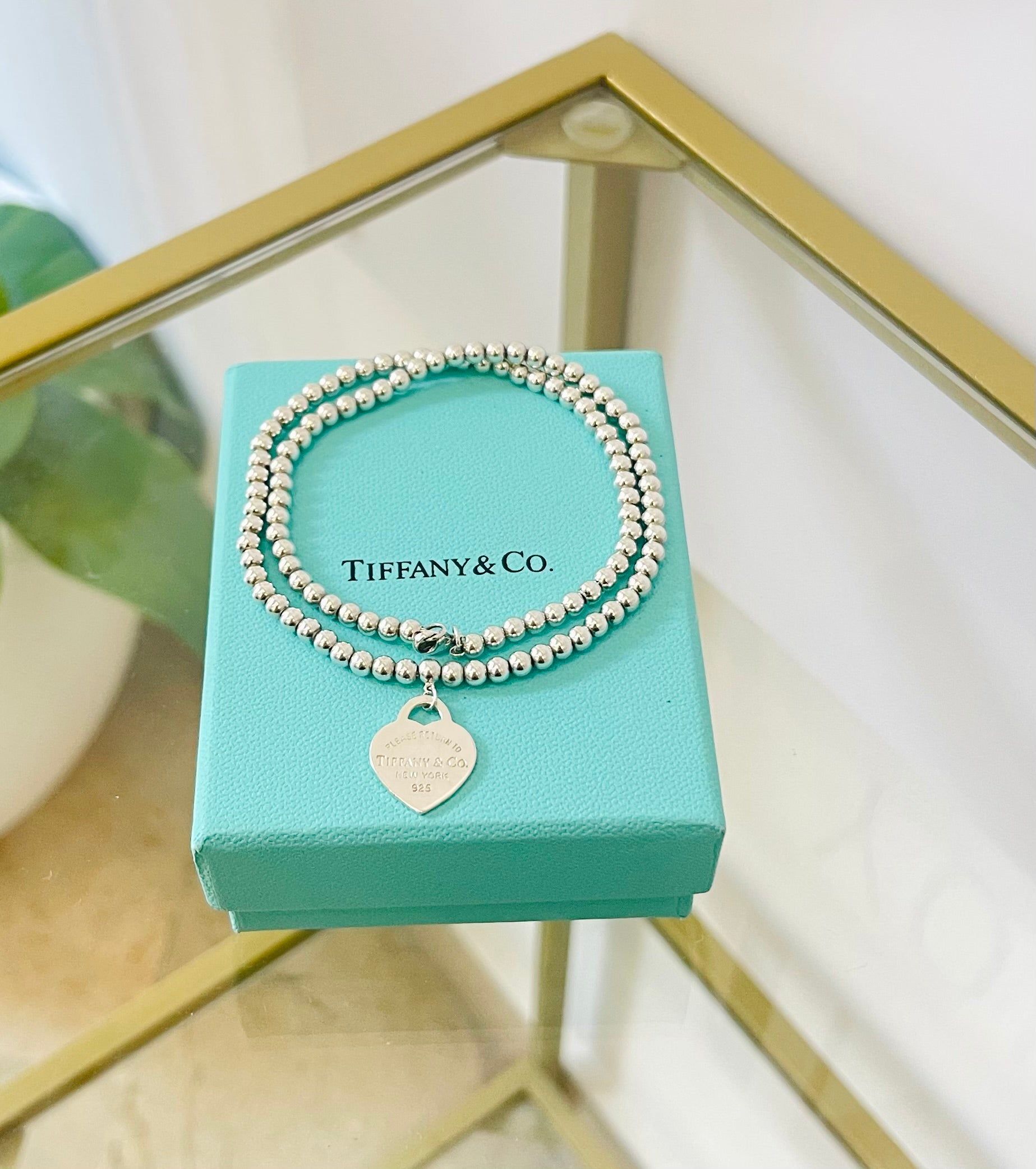 Collana Bead Cuore Small Tiffany