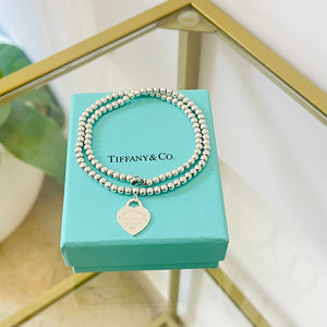 Collana Bead Cuore Small Tiffany